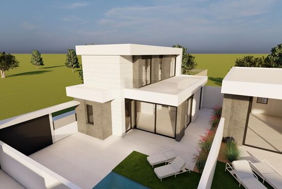3-izb. Vila Na predaj, Alicante, Pilar de La Horadada, Španielsko [N9832]