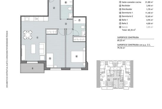 2-izb. Apartmán Na predaj, Murcia, Puerto de Mazarron, Španielsko [N9829]