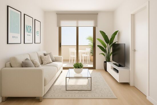 2-izb. Penthouse Na predaj, Murcia, Puerto de Mazarron, Španielsko [N9830]