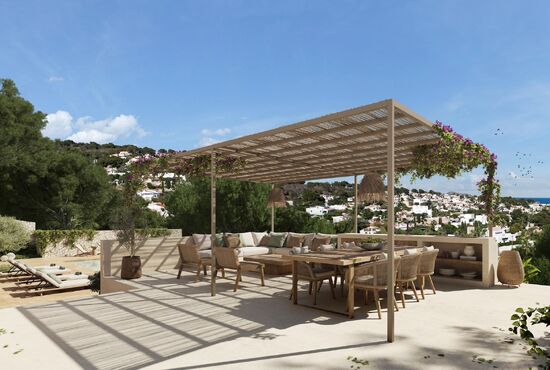 4-izb. Vila Na predaj, Alicante, Benissa, Španielsko [N9825]