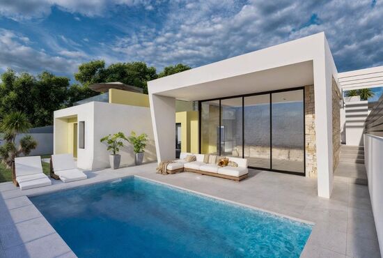 3-izb. Vila Na predaj, Alicante, Torrevieja, Španielsko [N9823]