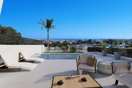 3-izb. Vila Na predaj, Alicante, Torrevieja, Španielsko [N9823]