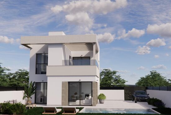3-izb. Vila Na predaj, Alicante, Orihuela, Španielsko [N8974]