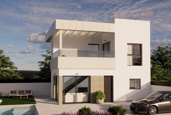 3-izb. Vila Na predaj, Alicante, Orihuela, Španielsko [N8974]