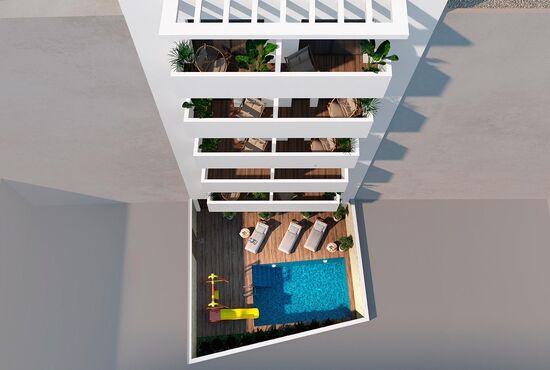 1-izb. Apartmán Na predaj, Alicante, Torrevieja, Španielsko [N9199]