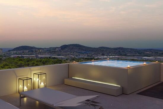 3-izb. Penthouse Na predaj, Alicante, Finestrat, Španielsko [SP1664]