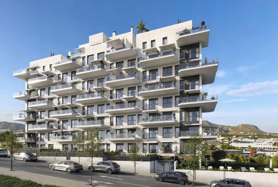 2-izb. Penthouse Na predaj, Alicante, Villajoyosa, Španielsko [SP1660]