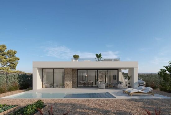 3-izb. Vila Na predaj, Murcia, Fuente Alamo, Španielsko [N8988]