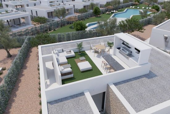 3-izb. Vila Na predaj, Murcia, Fuente Alamo, Španielsko [N8988]