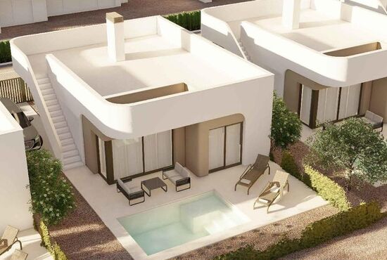 2-izb. Vila Na predaj, Murcia, Fuente Alamo, Španielsko [N9791]