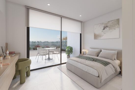 2-izb. Vila Na predaj, Murcia, Fuente Alamo, Španielsko [N9791]