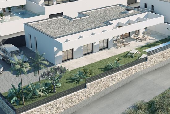 3-izb. Vila Na predaj, Alicante, Finestrat, Španielsko [N8314]