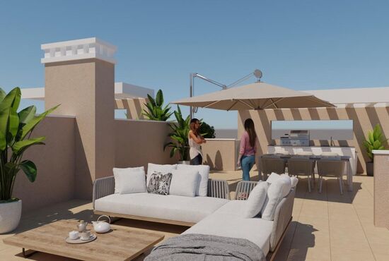 3-izb. Bungalov Na predaj, Alicante, Pilar de La Horadada, Španielsko [N9787]