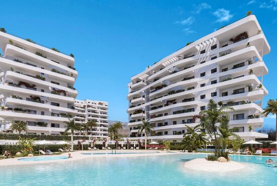 2-izb. Apartmán Na predaj, Alicante, Villajoyosa, Španielsko [N9783]