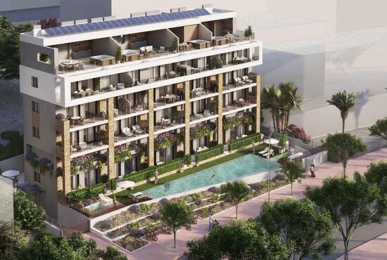 1-izb. Apartmán Na predaj, Alicante, Villajoyosa, Španielsko [N9291]
