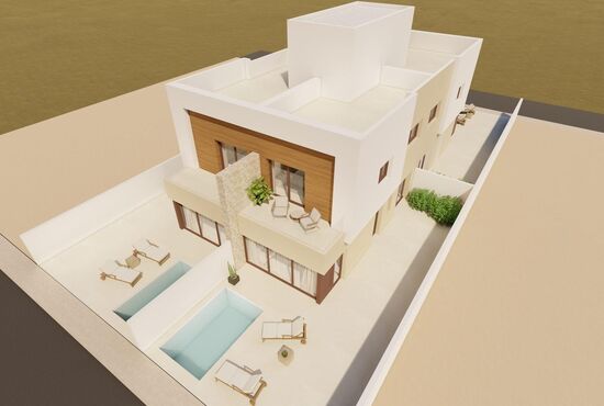 3-izb. Quad House Na predaj, Murcia, San Javier, Španielsko [N9768]