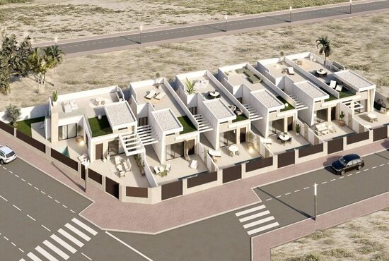 3-izb. Vila Na predaj, Murcia, Los Alcazares, Španielsko [N9764]