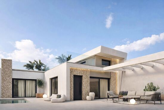 3-izb. Vila Na predaj, Murcia, Los Alcazares, Španielsko [N9764]
