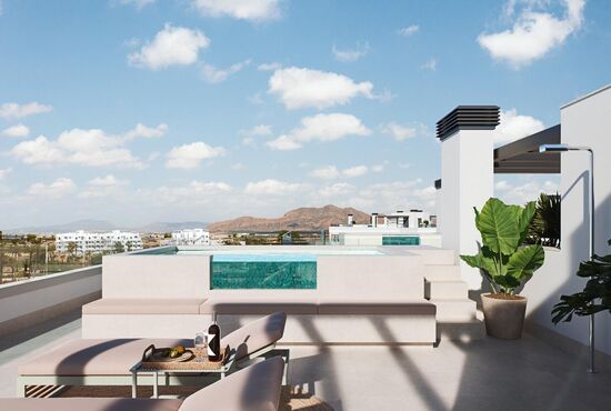 2-izb. Penthouse Na predaj, Murcia, Torre Pacheco, Španielsko [SP1624]