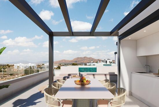 2-izb. Penthouse Na predaj, Murcia, Torre Pacheco, Španielsko [SP1624]