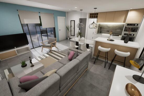 3-izb. Quad House Na predaj, Murcia, Torre Pacheco, Španielsko [N9752]