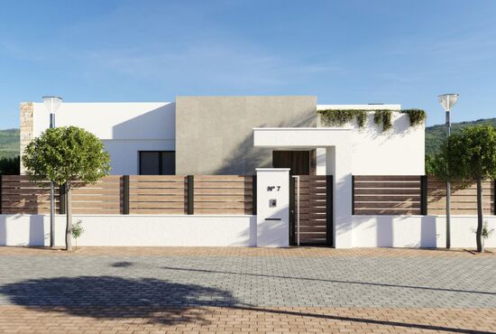 3-izb. Vila Na predaj, Murcia, Fuente Alamo, Španielsko [N9751]