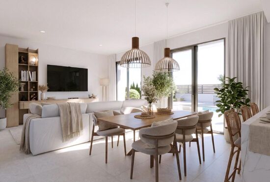 3-izb. Vila Na predaj, Murcia, Fuente Alamo, Španielsko [N9751]
