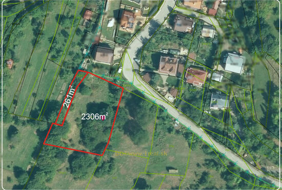 Pozemok, Horné Pršany [392]