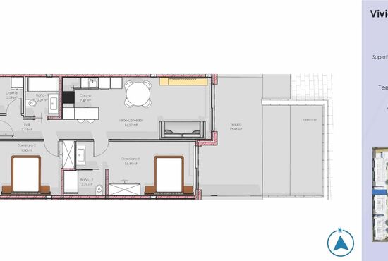 2-izb. Apartmán Na predaj, Alicante, Guardamar del Segura, Španielsko [N9729]