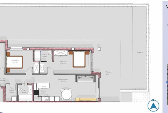 3-izb. Apartmán Na predaj, Alicante, Guardamar del Segura, Španielsko [N9730]