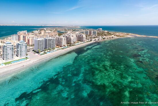 1-izb. Apartmán Na predaj, Murcia, La Manga del Mar Menor, Španielsko [SP0823]
