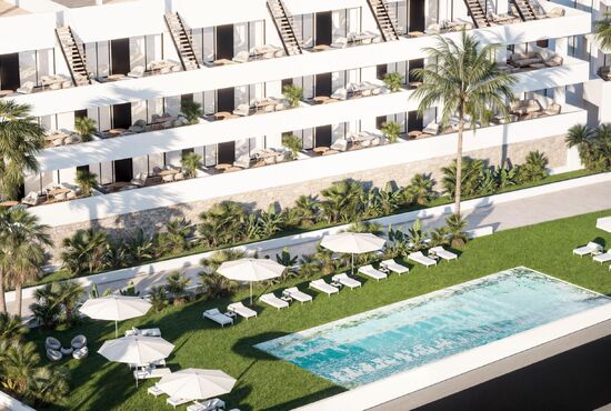 2-izb. Apartmán Na predaj, Alicante, Finestrat, Španielsko [N8929]