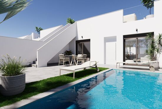 2-izb. Vila Na predaj, Murcia, Torre Pacheco, Španielsko [N9721]