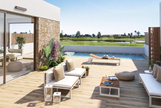 3-izb. Vila Na predaj, Murcia, Los Alcazares, Španielsko [N9726]