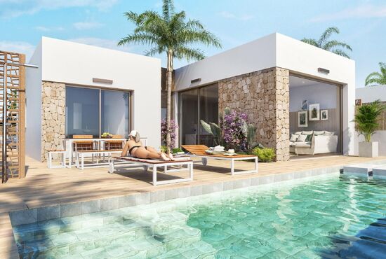 3-izb. Vila Na predaj, Murcia, Los Alcazares, Španielsko [N9726]