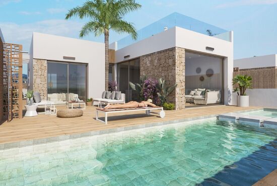 3-izb. Vila Na predaj, Murcia, Los Alcazares, Španielsko [N9726]