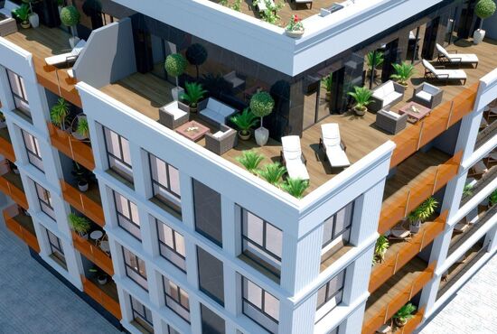 2-izb. Penthouse Na predaj, Alicante, Torrevieja, Španielsko [N9334]