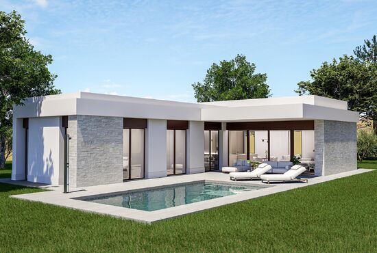 3-izb. Vila Na predaj, Alicante, Pinoso, Španielsko [N9695]