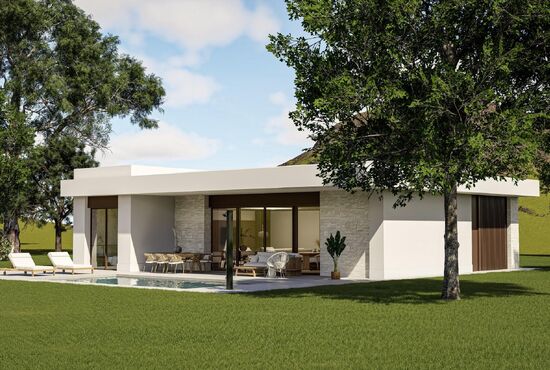 3-izb. Vila Na predaj, Alicante, Pinoso, Španielsko [N9697]