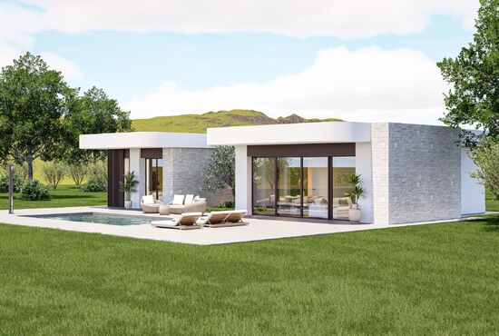 3-izb. Vila Na predaj, Alicante, Pinoso, Španielsko [N9698]