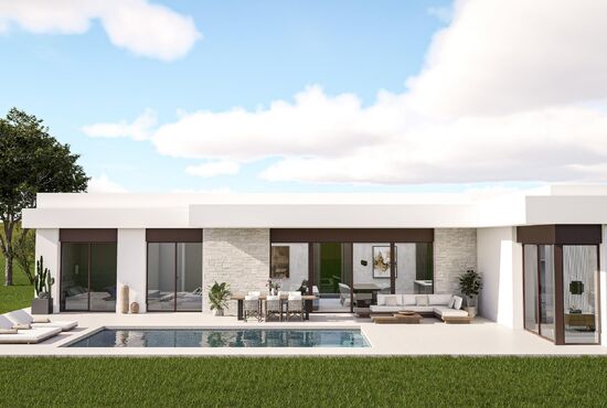 3-izb. Vila Na predaj, Alicante, Pinoso, Španielsko [N9699]