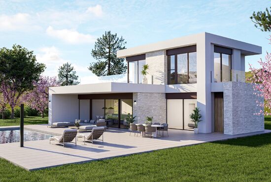 3-izb. Vila Na predaj, Alicante, Pinoso, Španielsko [N9700]