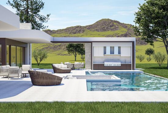 3-izb. Vila Na predaj, Alicante, Pinoso, Španielsko [N9701]