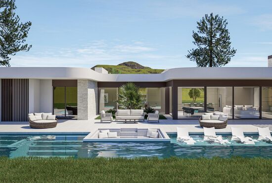 3-izb. Vila Na predaj, Alicante, Pinoso, Španielsko [N9701]