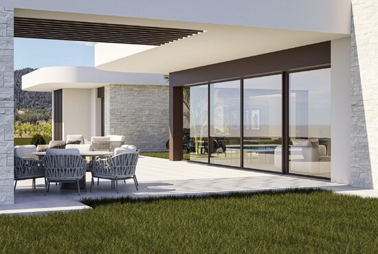 3-izb. Vila Na predaj, Alicante, Pinoso, Španielsko [N9701]